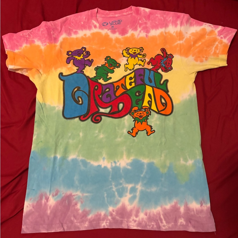 Grateful Dead Multicolor Tie-Dye Tee